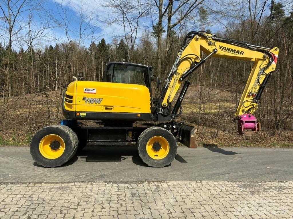 Yanmar B 110 W Escavatori gommati