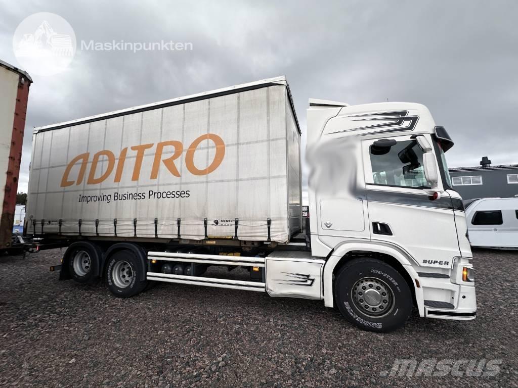 Scania R 580 Camion portacontainer