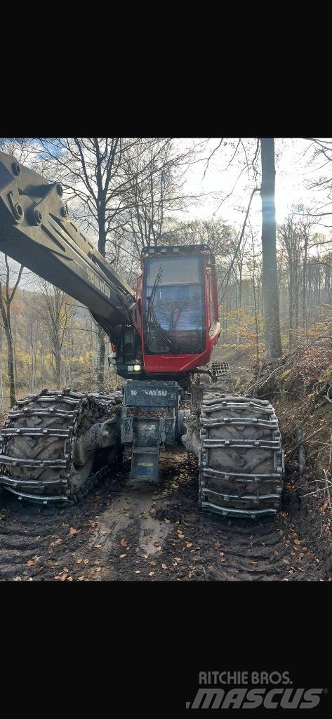 Komatsu 931 XC Abbattitrici, Disboscatrici