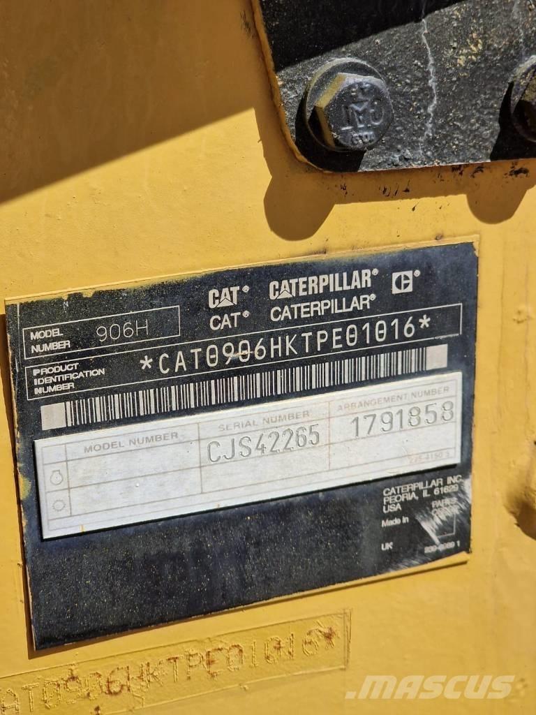 CAT 906 H NEW TIRES Pale gommate