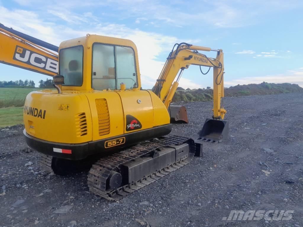 Hyundai R55-7 Escavatori cingolati