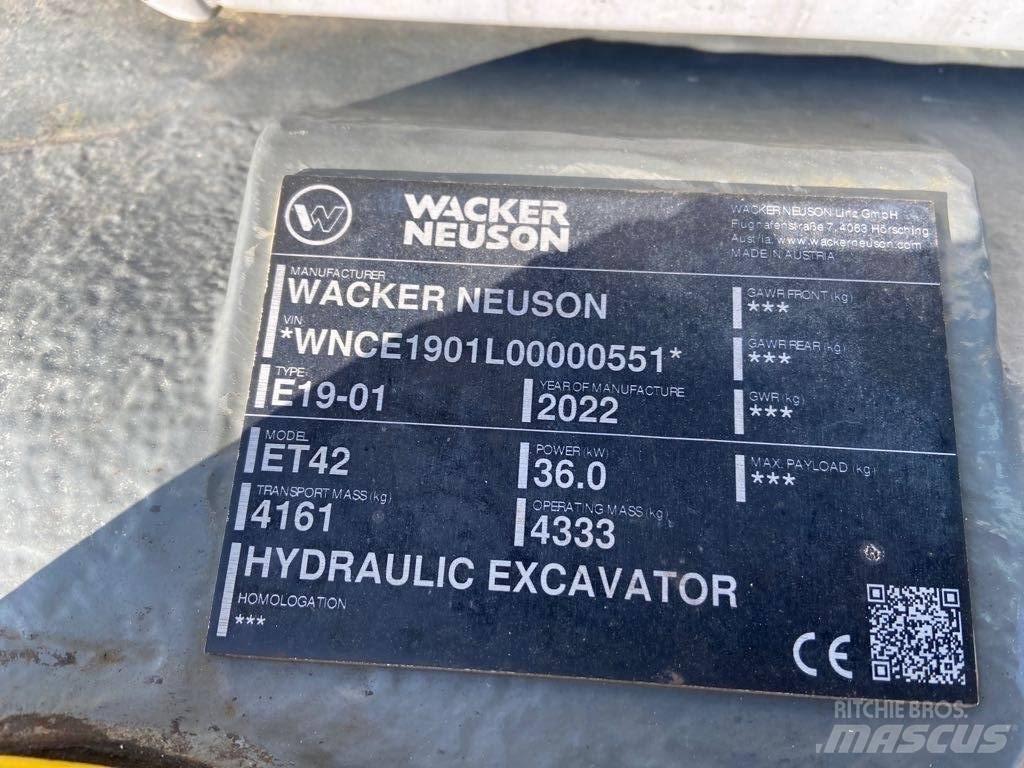 Wacker Neuson ET42 Escavatori cingolati