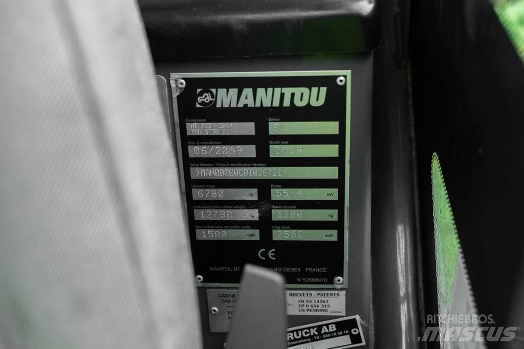 Manitou MT 732 Sollevatori telescopici