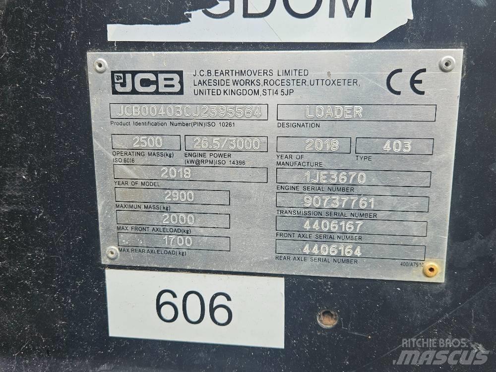 JCB 403 Mini pale