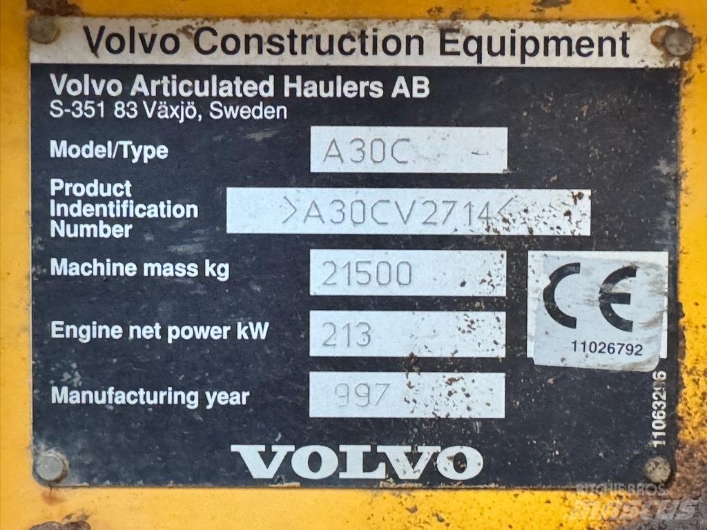Volvo A 30 C Dumpers articolati