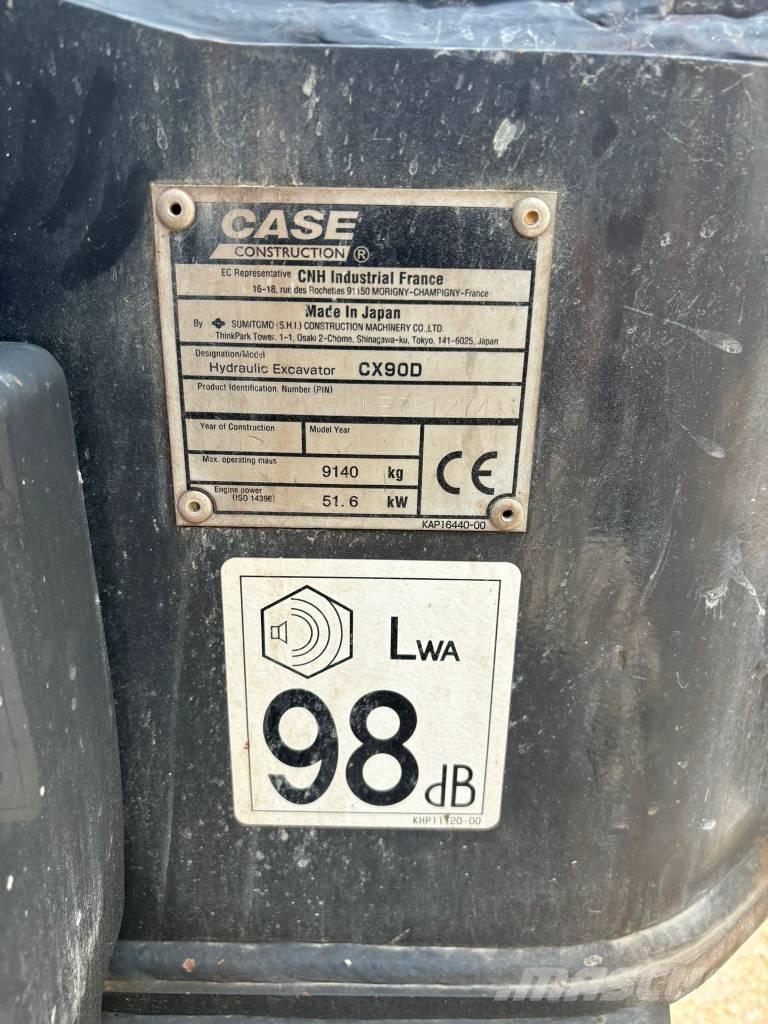 CASE CX 90 D Escavatori medi 7t - 12t