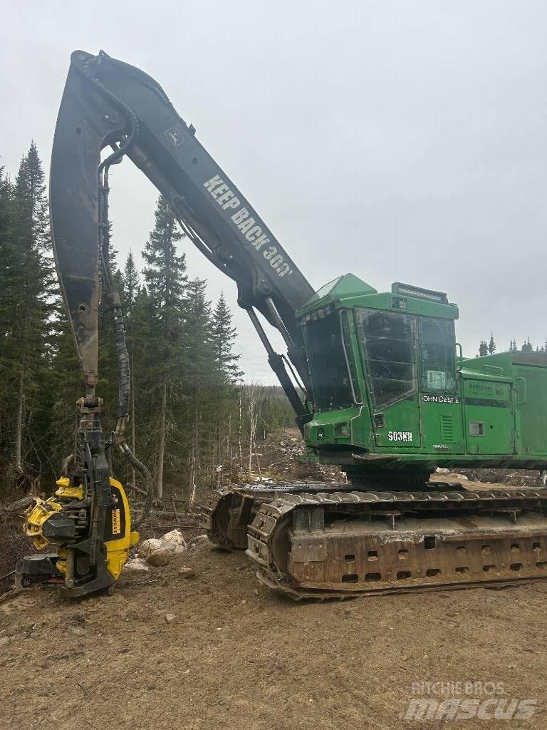 John Deere 903 K Abbattitrici, Disboscatrici