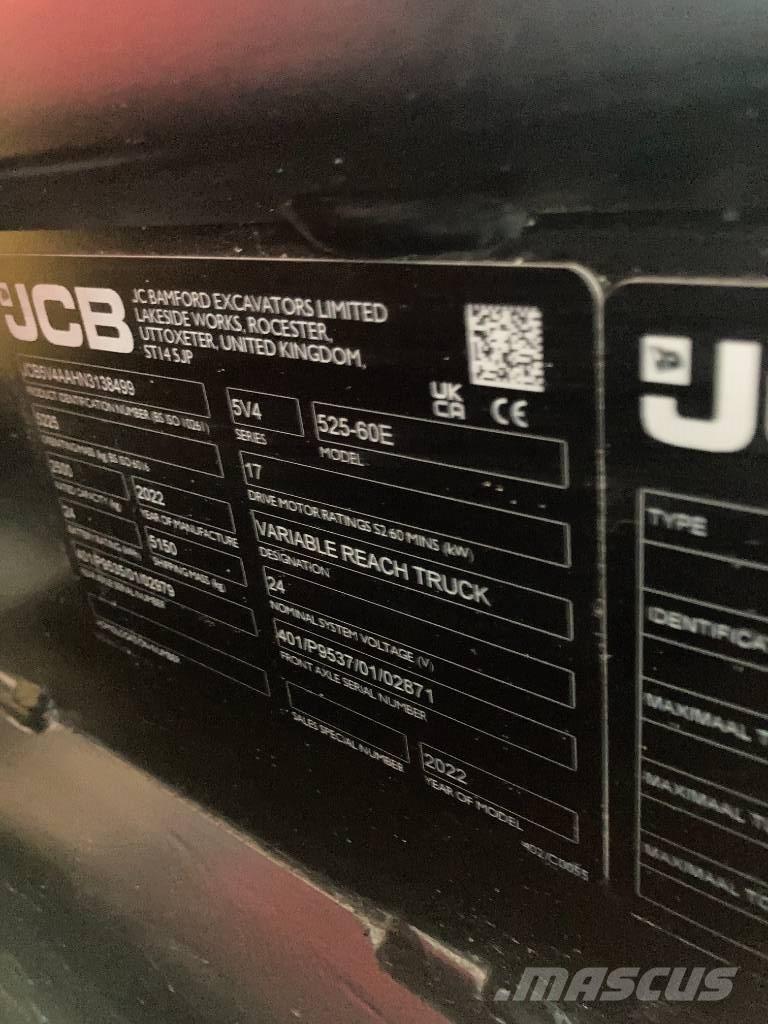 JCB 525-60 E Sollevatori telescopici