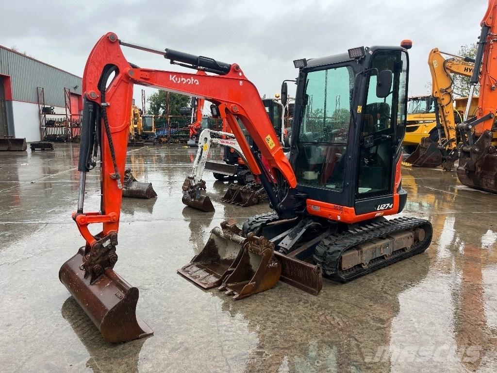 Kubota U 27-4 Miniescavatori