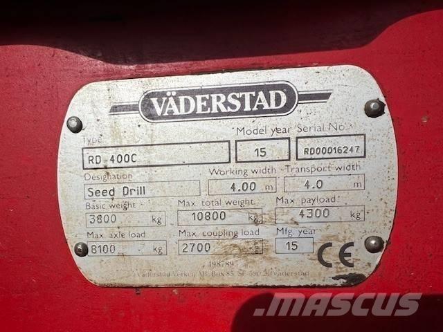 Väderstad Rapid400C Perforatrici
