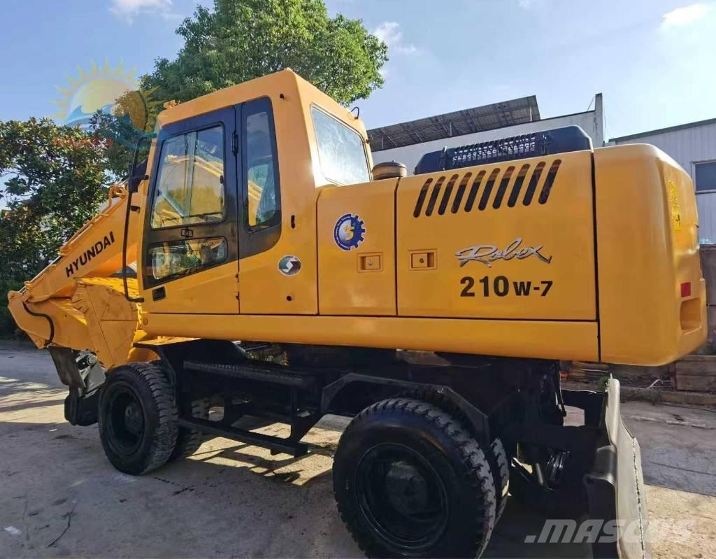 Hyundai R210w-7 Escavatori gommati