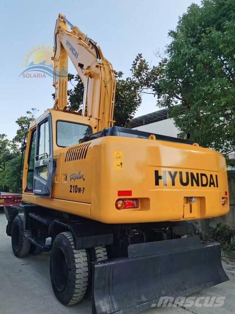 Hyundai R210w-7 Escavatori gommati