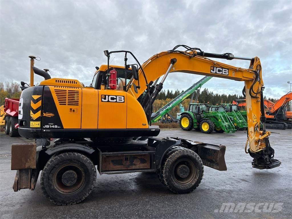 JCB JS145W T4i Escavatori gommati