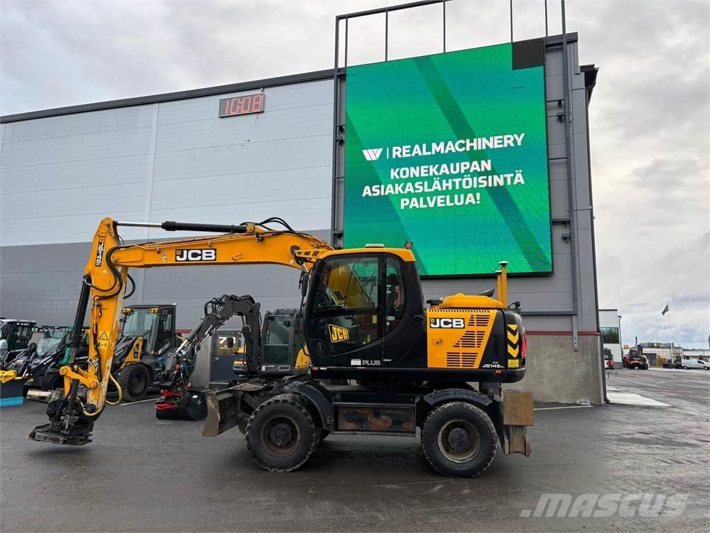 JCB JS145W T4i Escavatori gommati