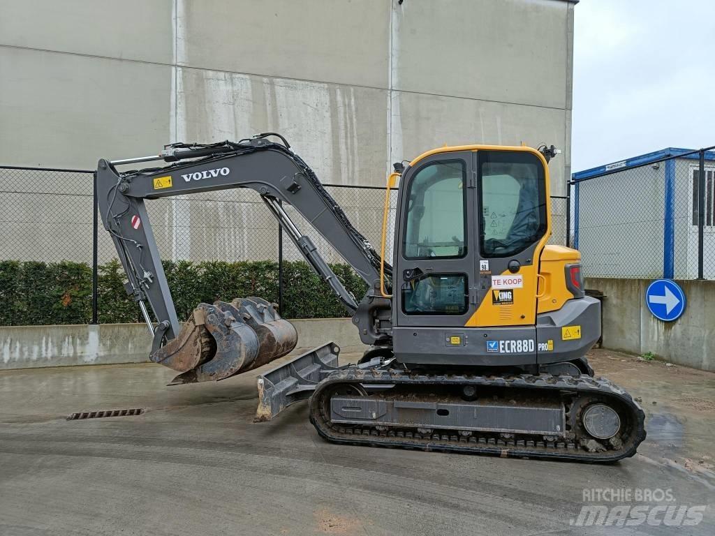 Volvo ECR 88 D Escavatori gommati