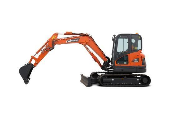 Develon DX 63-3 Miniescavatori