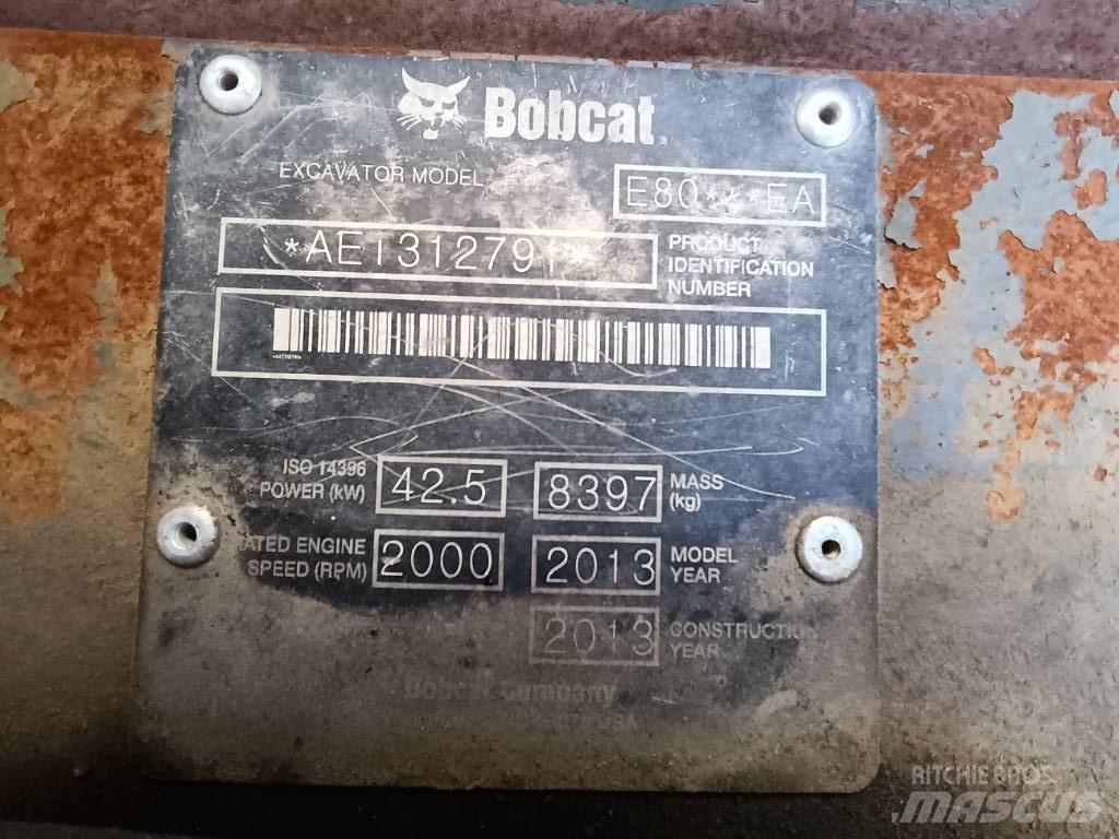 Bobcat E 80 EA Escavatori medi 7t - 12t