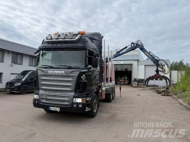 Scania R 560 Camion trasporto legname