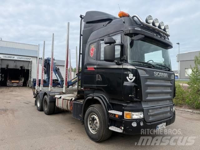 Scania R 560 Camion trasporto legname
