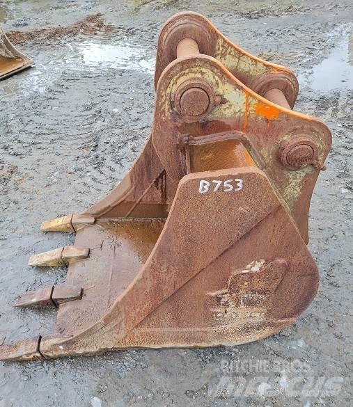  3' BUCKET, 80mm PINS Benne