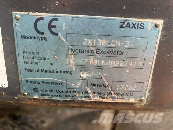 Hitachi ZX130 - 3 Escavatori cingolati