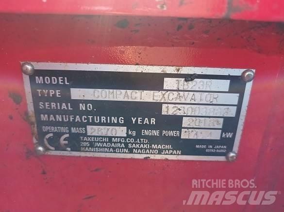 Takeuchi TB23R Costruzioni - Altro