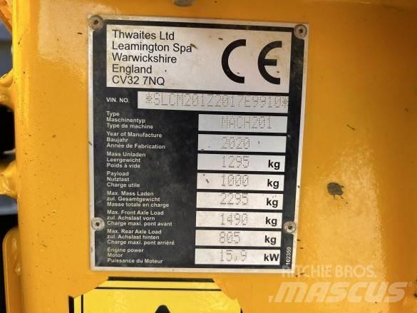 Thwaites MACH 201 Costruzioni - Altro