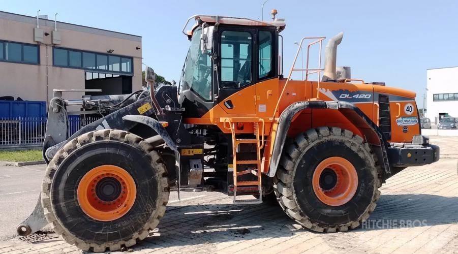 Doosan DL420-5 Pale gommate