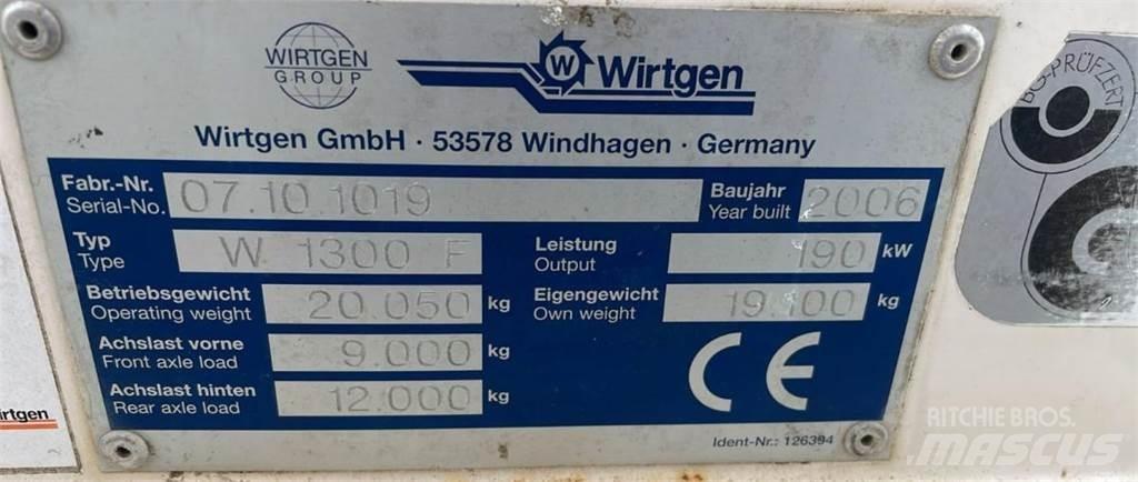Wirtgen W 1300 F Fresa a freddo per asfalto