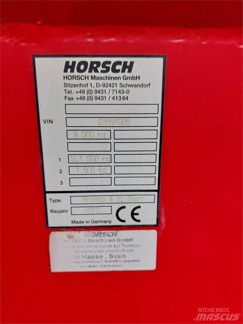 Horsch Pronto 4DC Altre macchine e accessori per l'aratura