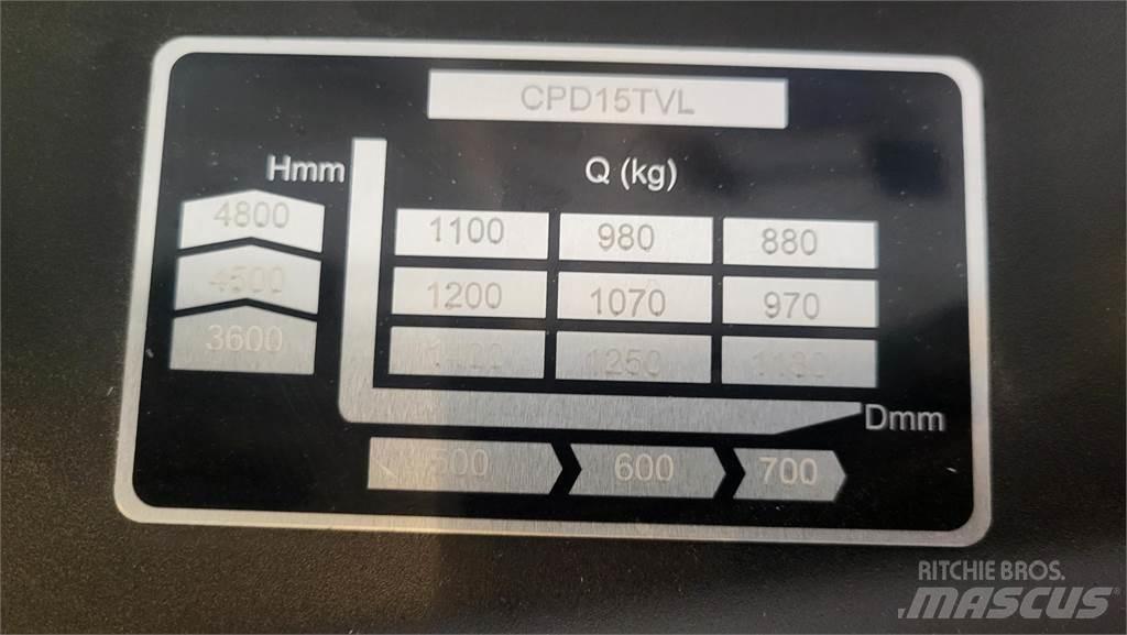  CPD15TVL T4800 Carrelli elevatori elettrici