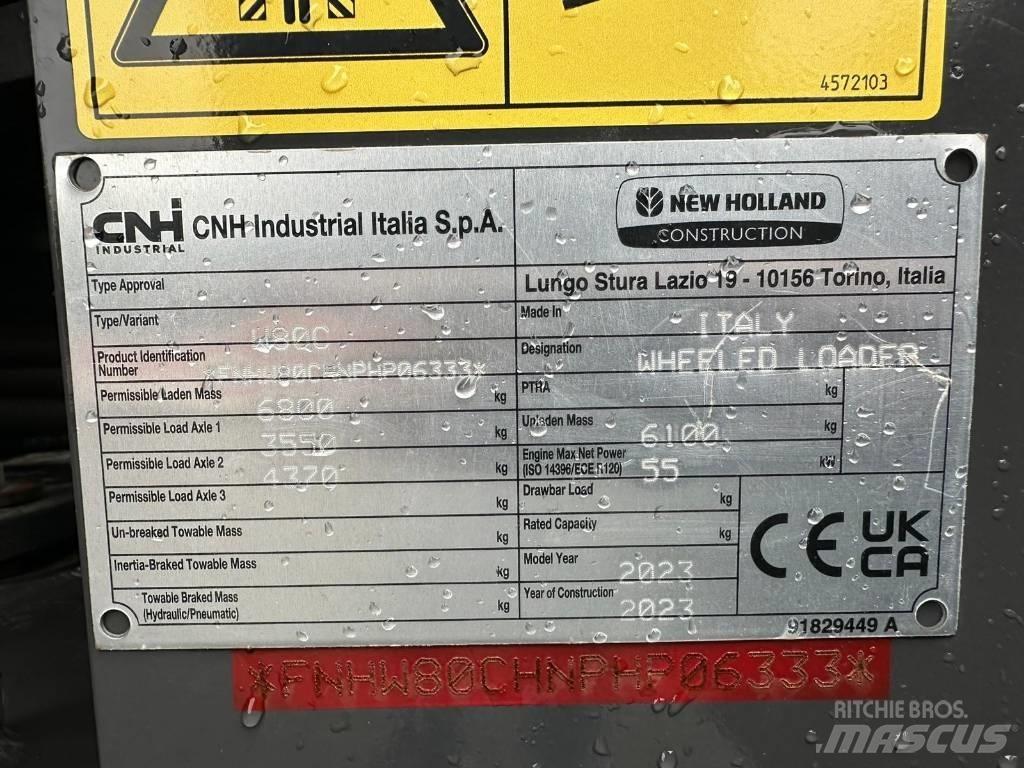 New Holland W 80 C Pale multiuso