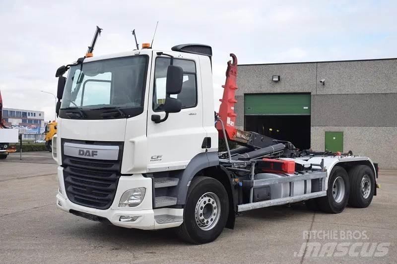 DAF CF 460 Camion con gancio di sollevamento