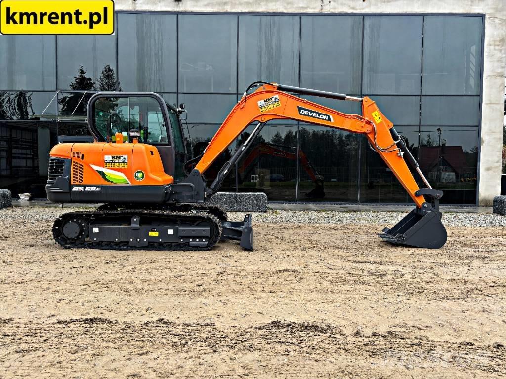 Develon DX 60 E-10 N Miniescavatori
