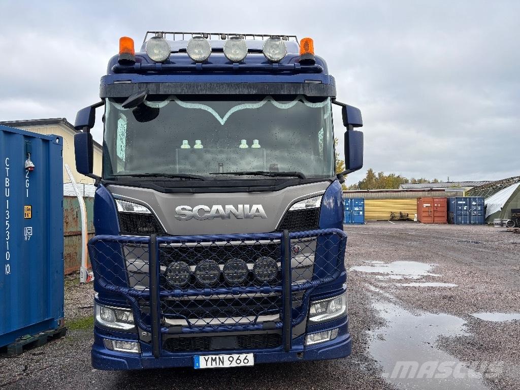 Scania R650B6X4NB Camion trasporto legname