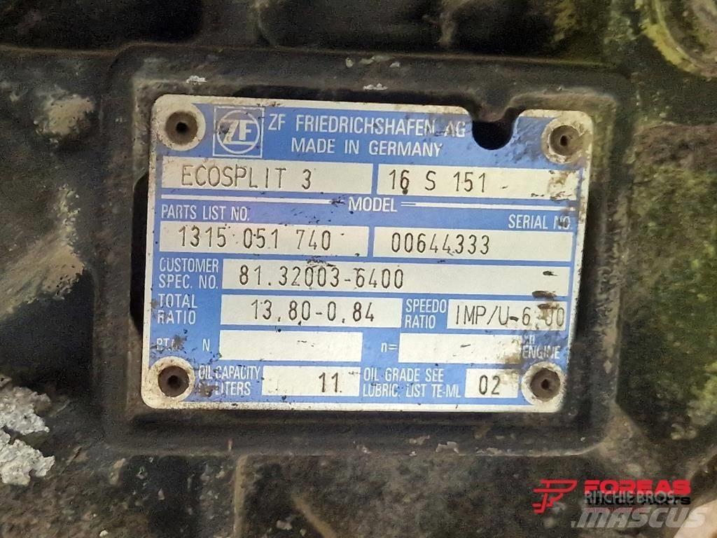 ZF ECOSPLIT 16S - 151 Scatole trasmissione
