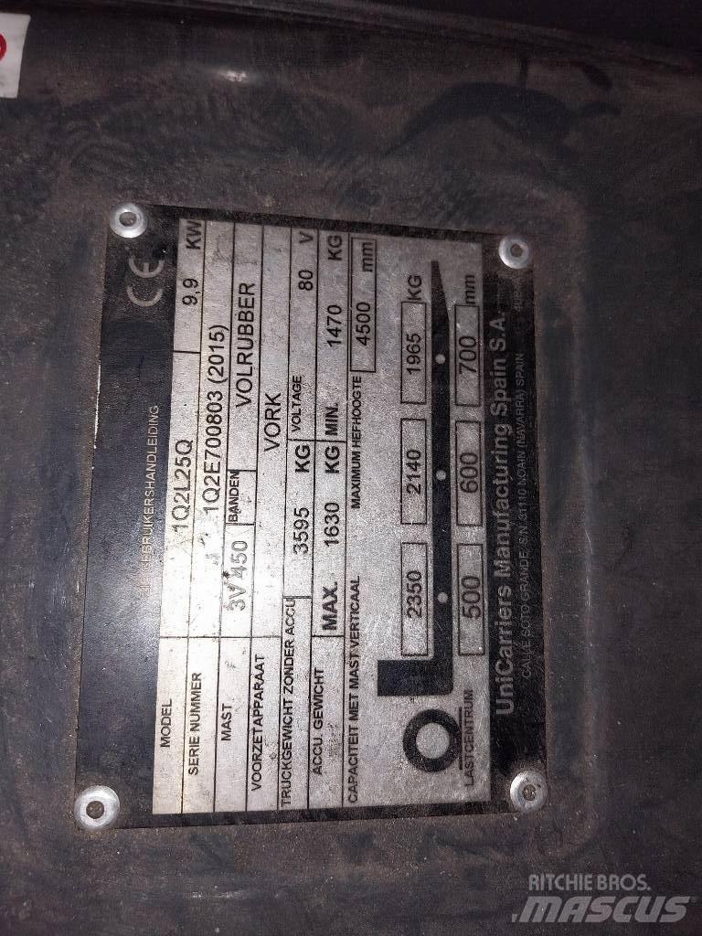 UniCarriers QX25 Carrelli elevatori elettrici
