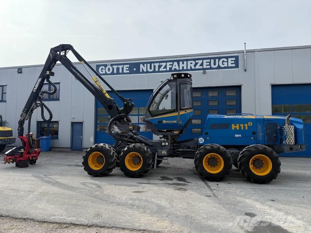 Rottne H11D Abbattitrici, Disboscatrici
