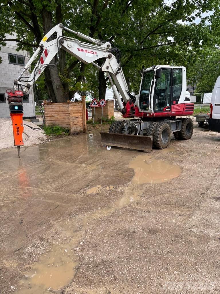 Takeuchi TB295W Escavatori gommati