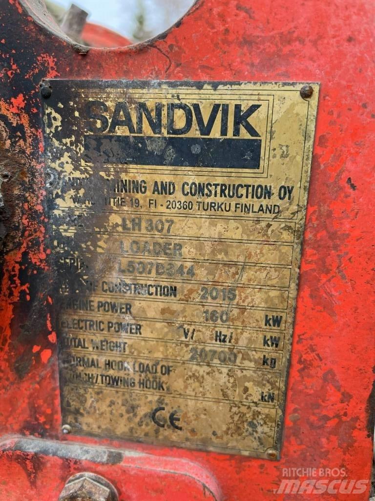 Sandvik LH 307 Caricatrici per miniera sotterranea
