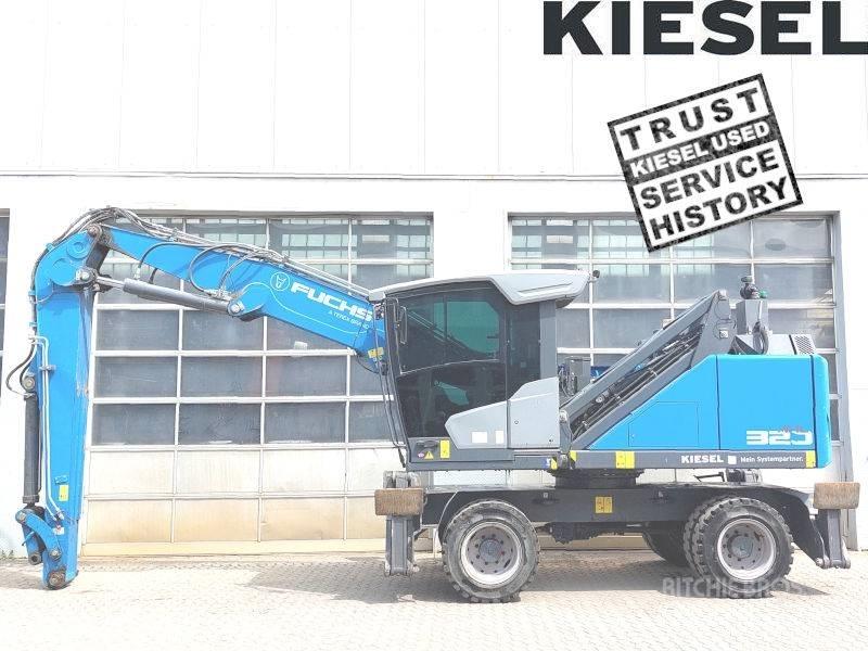 Fuchs MHL 320 F Movimentazione rifiuti