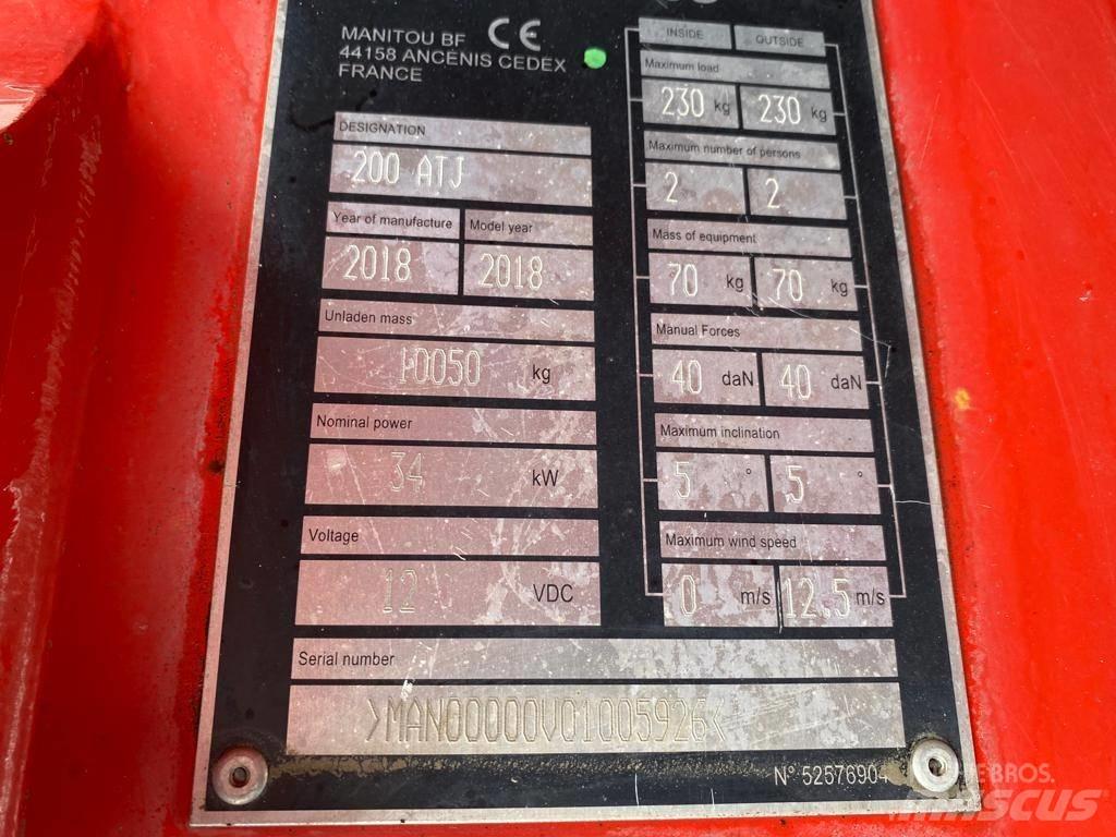 Manitou 200 ATJ Piattaforme a braccio articolato