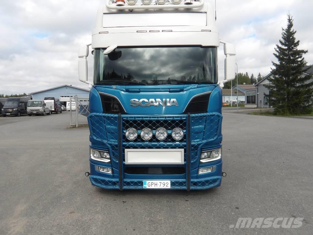 Scania R580 6x2 Camion con gancio di sollevamento