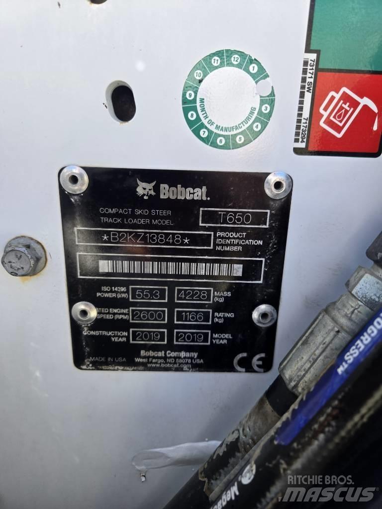Bobcat T 650 Mini Pale Gommate