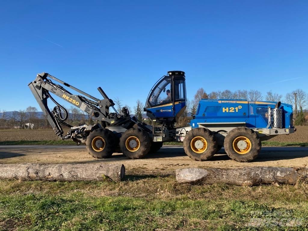 Rottne H21D Abbattitrici, Disboscatrici