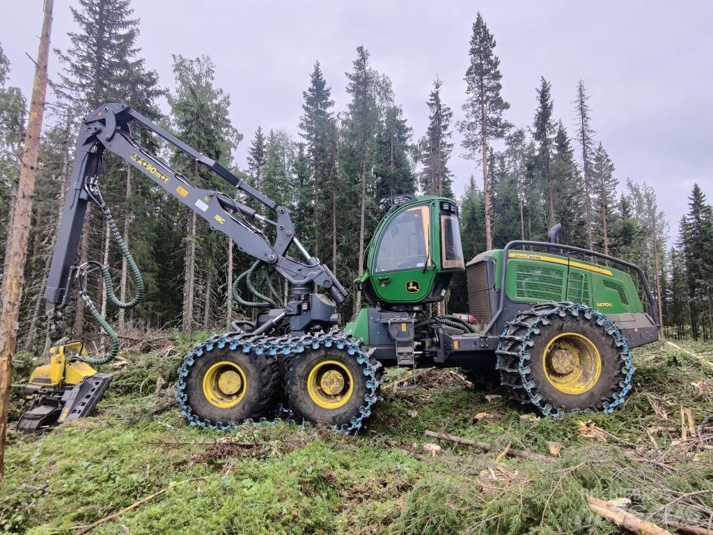 John Deere 1470 G Abbattitrici, Disboscatrici