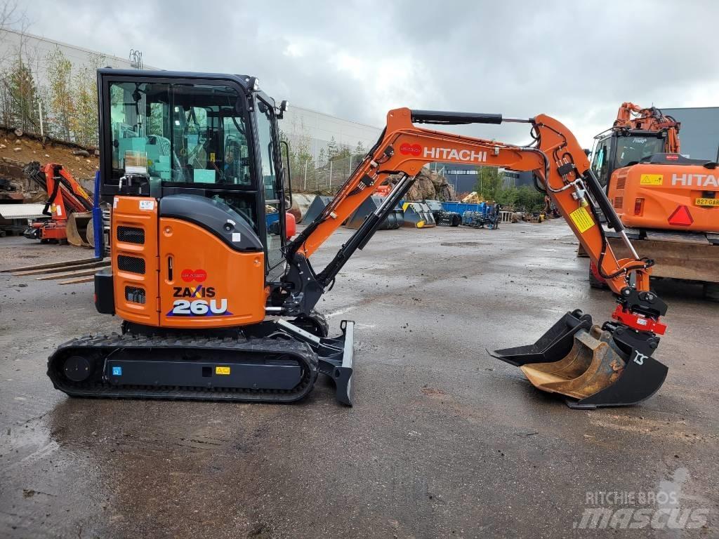 Hitachi ZX 26 U-6 Miniescavatori