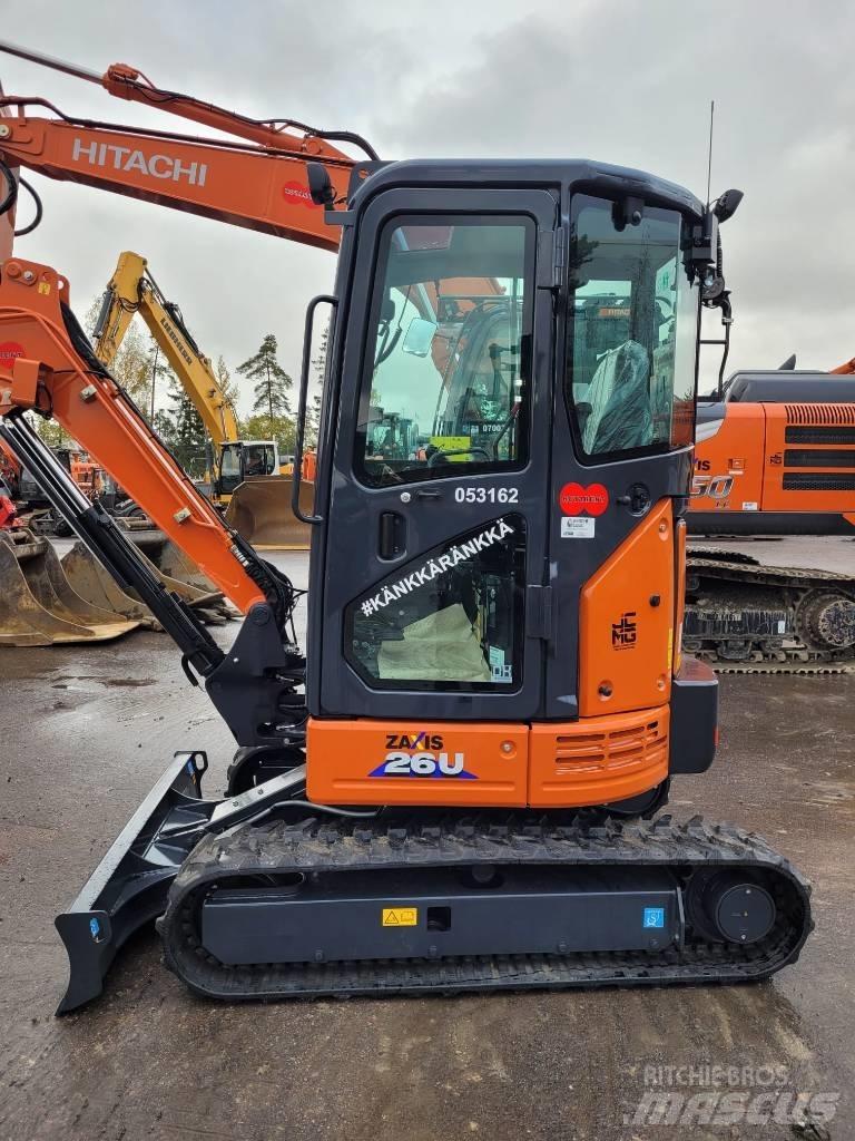 Hitachi ZX 26 U-6 Miniescavatori