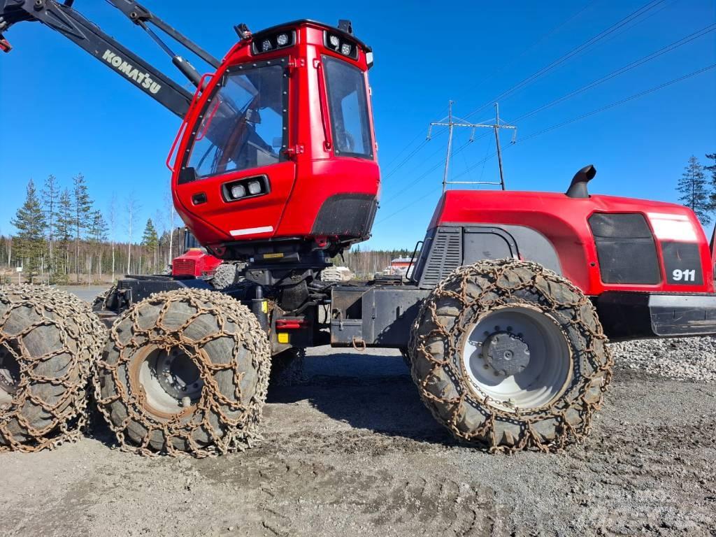Komatsu 911 Abbattitrici, Disboscatrici