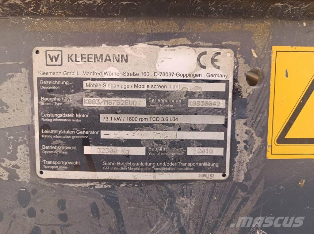 Kleemann MS 702 Evo Vagli mobili